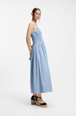 V-Neck Hardware One-Piece Swimsuit