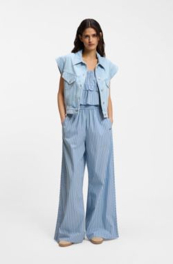 V-Neck Hardware One-Piece Swimsuit