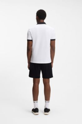 Paddy polo shirt with country flag, Germany White