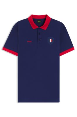 Paddy polo shirt with country flag, France