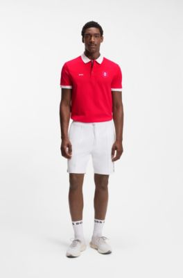Paddy polo shirt with country flag, Canada