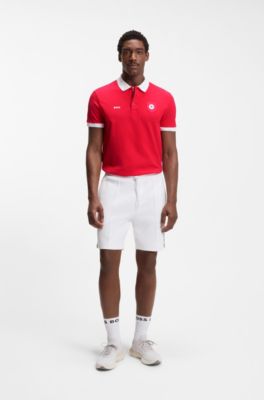 Paddy polo shirt with country flag, Canada