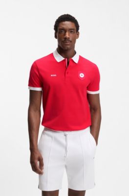 Polo Paddy con detalles de bandera, Canada