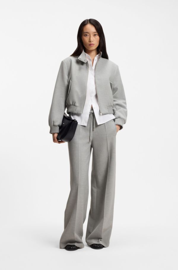 Regular-fit blazer in stretch twill - image 2
