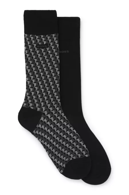 Two-pack of socks in a regular length
