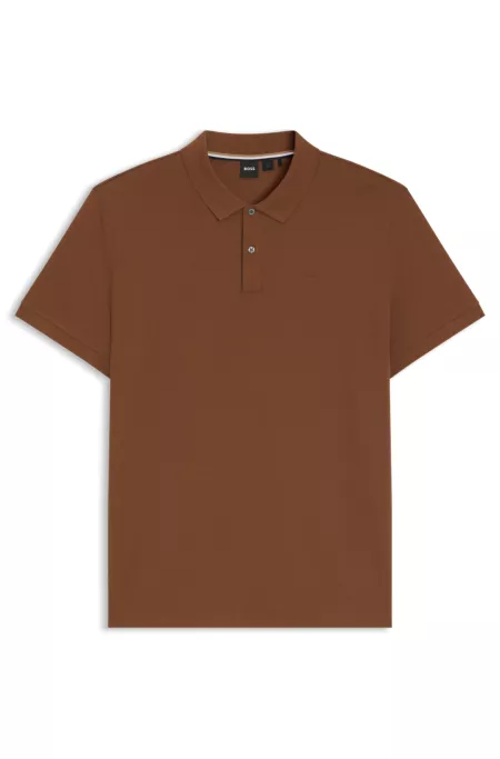Pallas polo shirt in cotton piqué with logo details