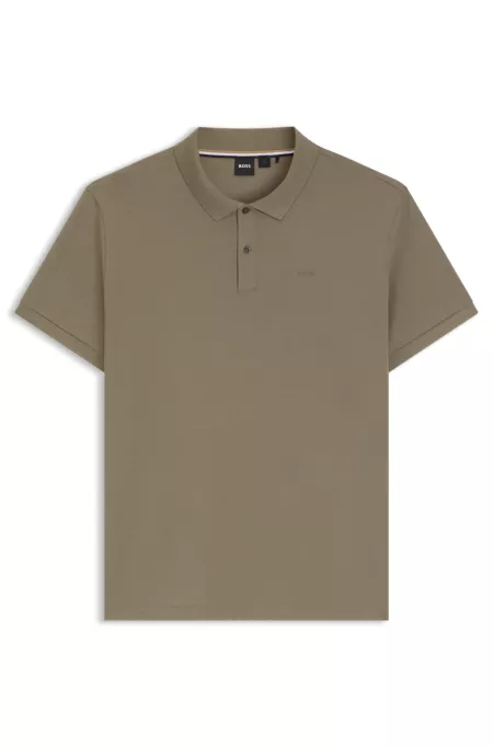 Pallas polo shirt in cotton piqué with logo details