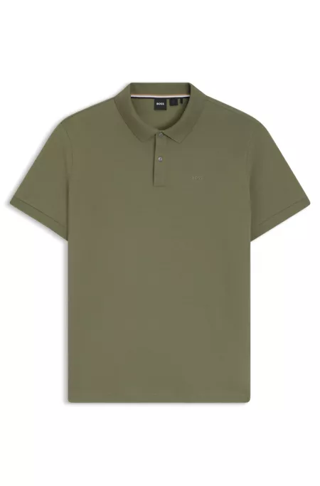 Pallas polo shirt in cotton piqué with logo details