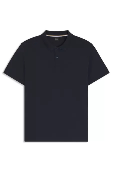 Pallas polo shirt in cotton piqué with logo details