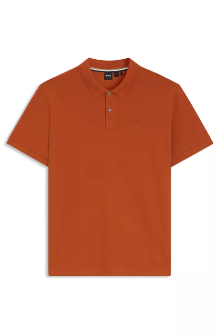 Pallas polo shirt in cotton piqué with logo details