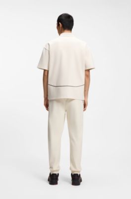 Polo HUGO&nbsp;x&nbsp;RB &agrave; motif taureau, Blanc