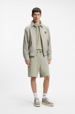 Slub-interlock T-shirt in a slim fit, Light Green