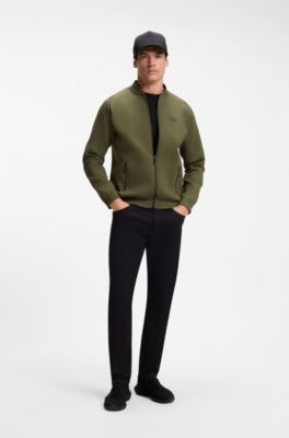 Sudadera Porsche x BOSS con cremallera e ilustraci&oacute;n grabada, Cal