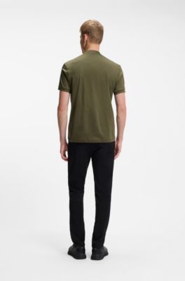 Polo Porsche x BOSS con cuello con cremallera en algod&oacute;n, Cal