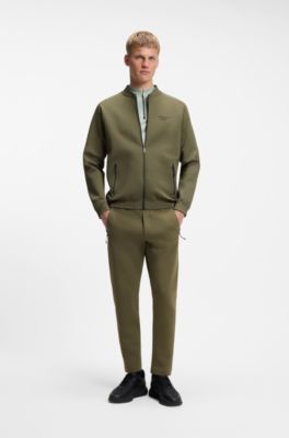 Polo Porsche x BOSS con cuello con cremallera en algod&oacute;n, Cal