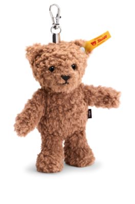 BOSS x Steiff Bellamy teddy bear key ring charm, Beige