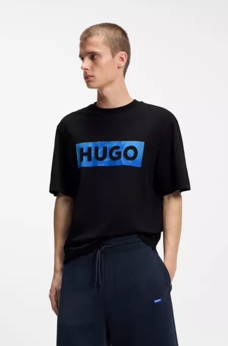 Logo-artwork T-shirt in cotton jersey