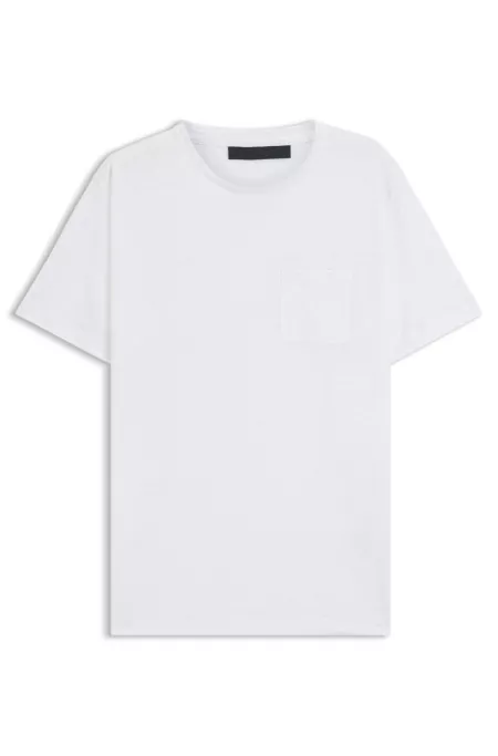 BOSS BY BECKHAM T-shirt in linen