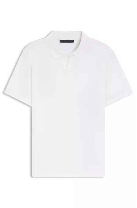 BOSS BY BECKHAM polo shirt in cotton and silk