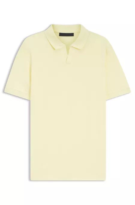 BOSS BY BECKHAM polo shirt in cotton and silk