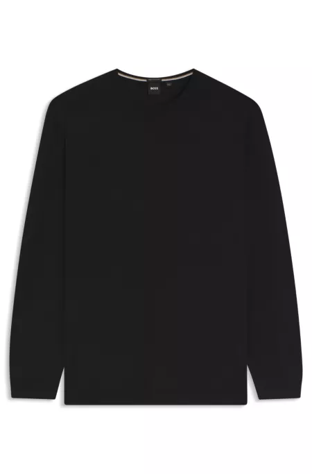 Regular-fit sweater in virgin wool