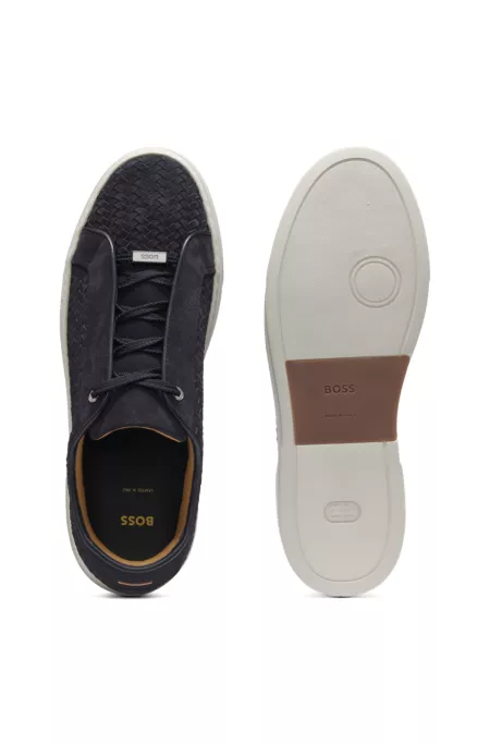 Gary trainers with woven suede uppers