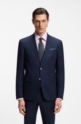 Corbata de seda con estampado tejido en jacquard, Rosa claro