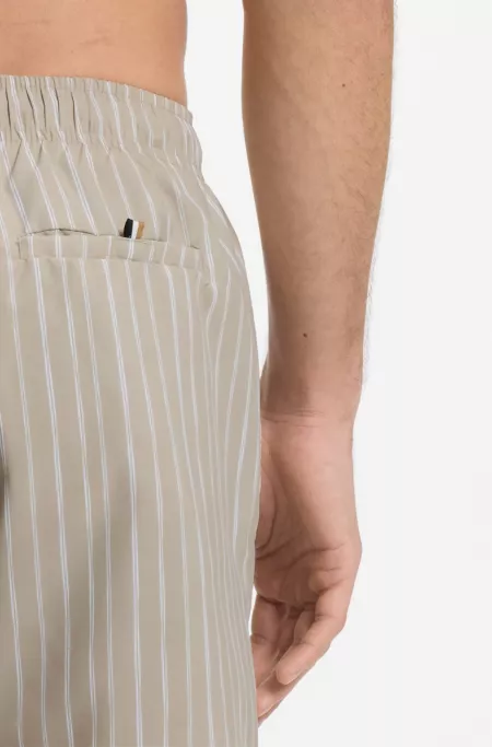 Printed swim shorts in quick-dry fabric