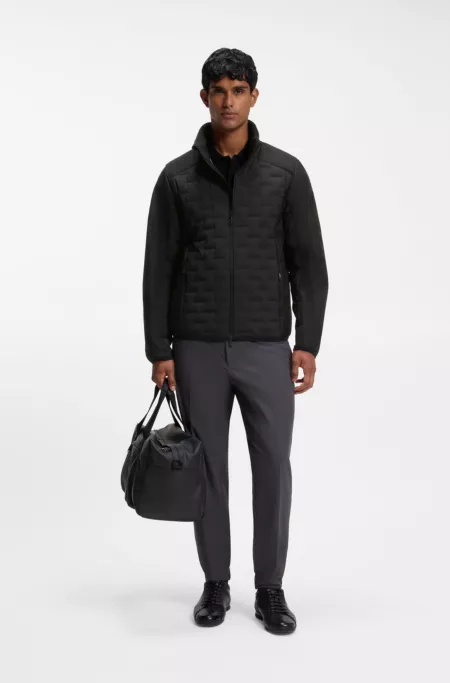 Water-repellent jacket with down filling