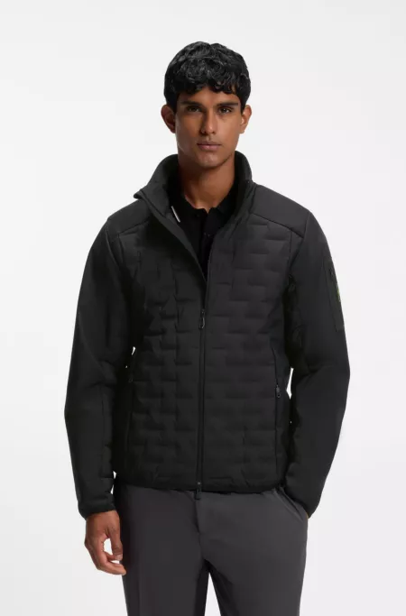 Water-repellent jacket with down filling