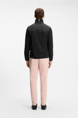 BOSS - Water-repellent jacket with four-way stretch - Black