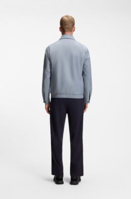 Water-repellent jacket in stretch material, Dark Grey