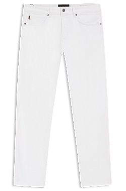 Vaqueros Maine regular fit en denim blanco que facilita el movimiento