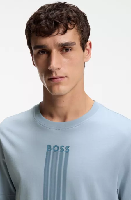 Logo-artwork T-shirt in cotton jersey