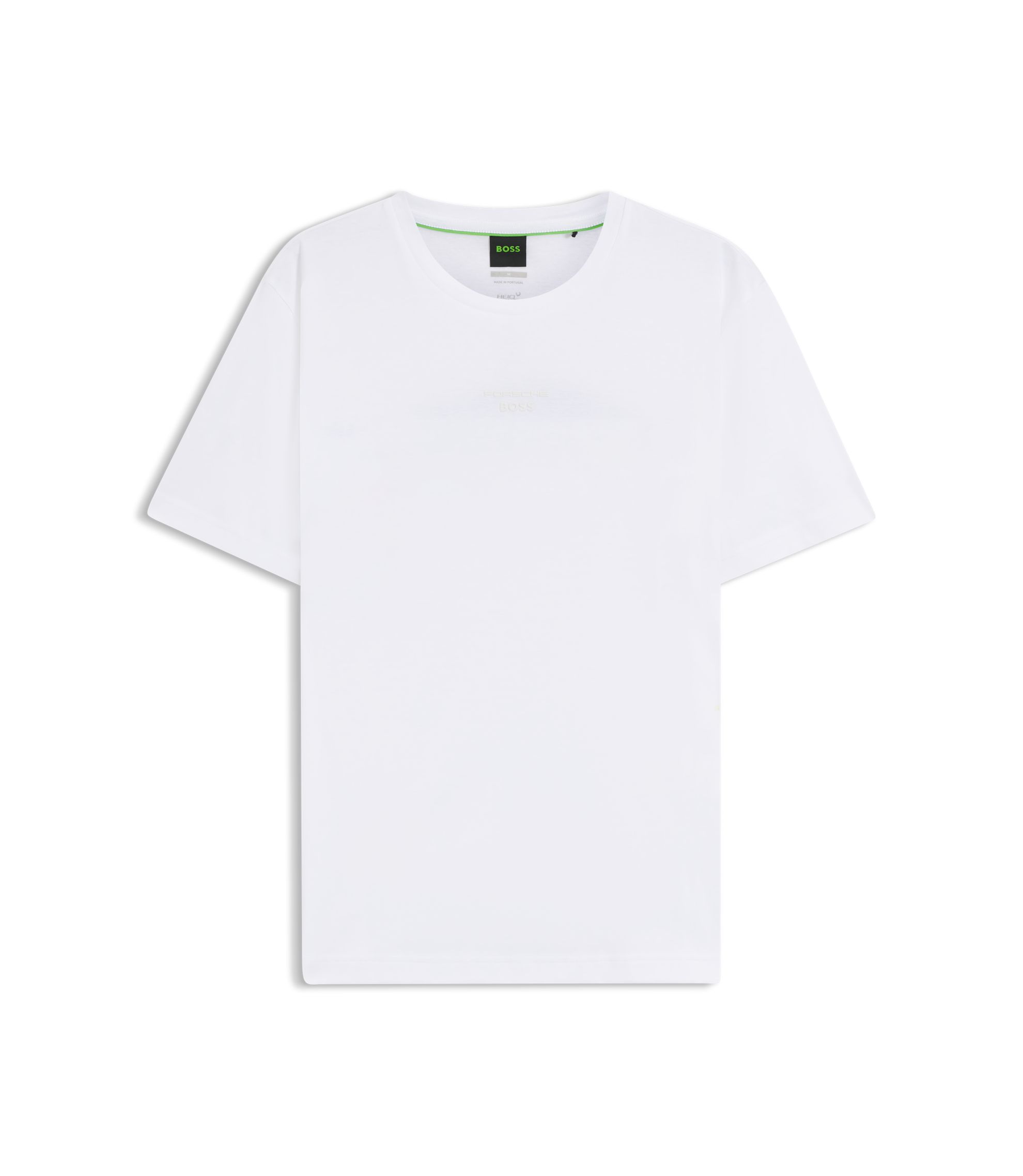 BOSS - Porsche x BOSS mercerized-cotton T-shirt with rear graphics