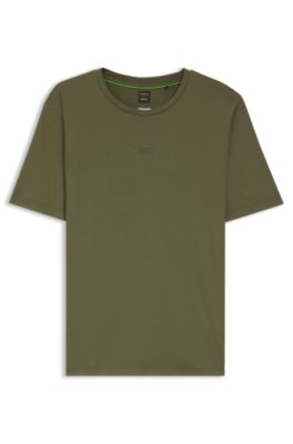 Camiseta Porsche x BOSS de algod&oacute;n mercerizado con gr&aacute;ficos en la espalda, Cal