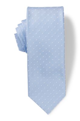 BOSS ONE Jacquard-pattern tie in silk, Light Blue