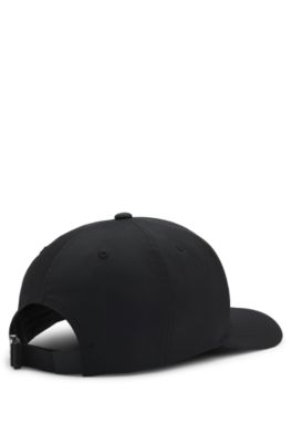 Casquette Porsche x BOSS en twill avec d&eacute;tail &agrave; logo, Noir