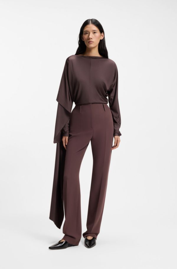 Tailored virgin-wool blend trousers - image 2