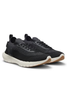 Baskets BOSS-MOTION avec semelle ext&eacute;rieure r&eacute;active en MOTION FOAM, Gris sombre
