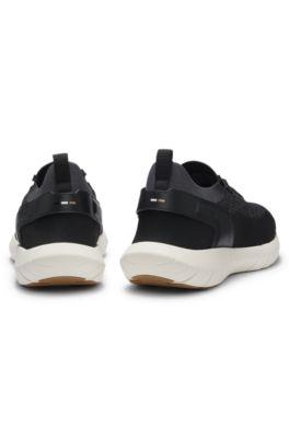 Baskets BOSS-MOTION avec semelle ext&eacute;rieure r&eacute;active en MOTION FOAM, Gris sombre