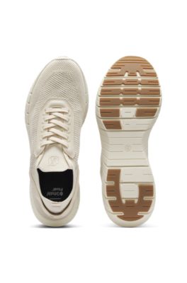 BOSS-MOTION sneakers with responsive MOTION FOAM outsole, Light Beige