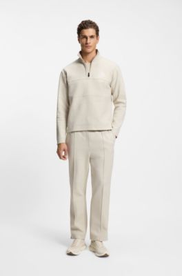 BOSS-MOTION sneakers with responsive MOTION FOAM outsole, Light Beige