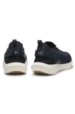 Deportivas BOSS-MOTION con suela t&eacute;cnica MOTION FOAM, Celeste