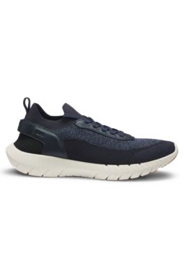 BOSS-MOTION sneakers with responsive MOTION FOAM outsole, Light Blue