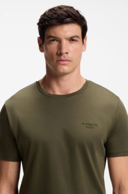 Camiseta Porsche x BOSS de algod&oacute;n mercerizado con detalles reflectantes, Cal