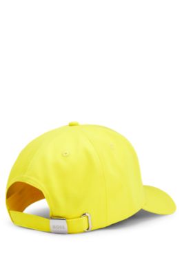 Logo cap in lustrous twill with country-flag badge, Brazil