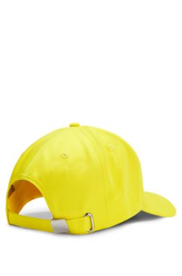 Gorra en sarga brillante con logo e insignia de bandera nacional, Colombia