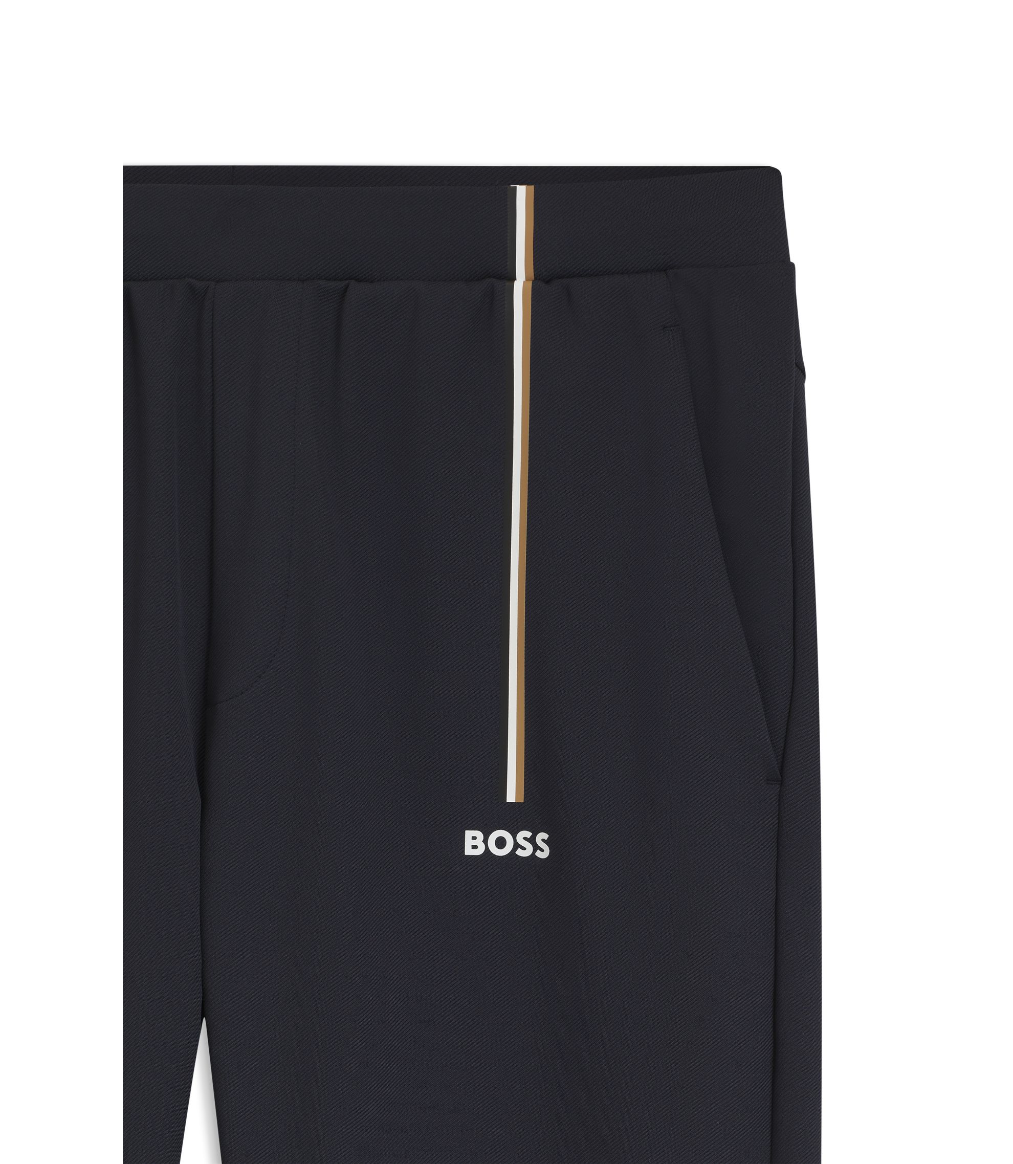 BOSS - Active track pants in thermoregulating stretch gabardine