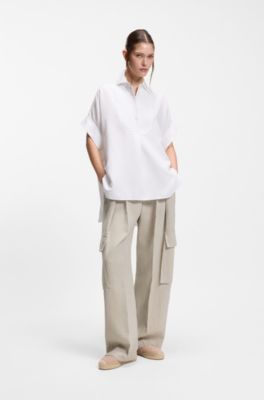 Suede espadrilles with jute midsole, Light Red